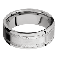14K White Gold + Polish Finish + 10K White Gold