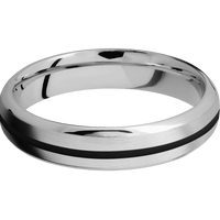 Palladium Silver + Satin , Polish Finish
