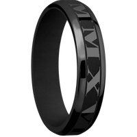 Zirconium + Polish , Polish Finish + Black