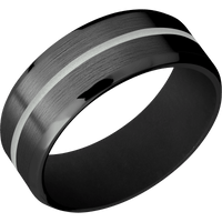 Zirconium + Satin , Polish Finish + Black