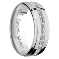 10K White Gold + Polish , Polish Finish