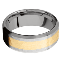 Titanium + Hammer , Satin Finish