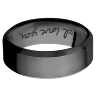 Zirconium + Bead , Satin Finish