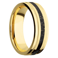 10K Yellow Gold + Polish , Polish Finish