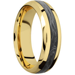 10K Yellow Gold + Polish , Polish Finish
