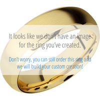 18K Yellow Gold + Satin , Polish Finish
