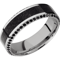 14K White Gold + Polish , Polish Finish