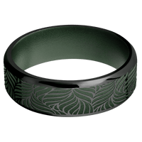 Zirconium + Polish , Polish Finish + Highland Green