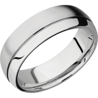 10K White Gold + Anglesatin , Polish Finish