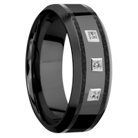Zirconium + Polish , Bead Finish