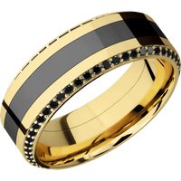 10K Yellow Gold + Polish , Polish Finish