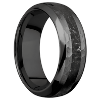 Zirconium + Hammer , Polish Finish