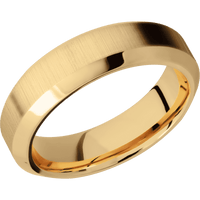 14K Yellow Gold + Crosssatin , Polish Finish