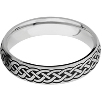 18K White Gold + Satin Finish