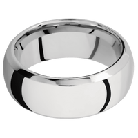 14K White Gold + Polish , Polish Finish