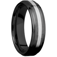 Zirconium + Hammer , Polish Finish