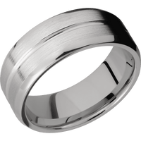 Titanium + Polish , Satin Finish