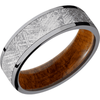 Tantalum + Polish Finish + Desert Iron Wood