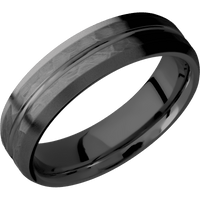 Zirconium + Polish , Hammer Finish