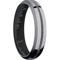 Tantalum + Polish , Bead Finish + Black