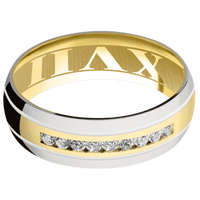 10K Yellow Gold + Polish Finish