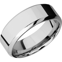 14K White Gold + Polish , Polish Finish