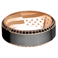 10K Rose Gold + Polish , Polish Finish