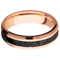 14K Rose Gold + Polish , Polish Finish