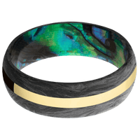 Forged Carbon Fiber + None Finish + Abalone