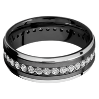 Zirconium + Bead , Polish Finish