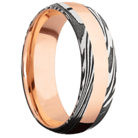 Sunset + Acid Finish + 14K Rose Gold