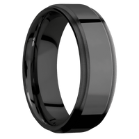 Zirconium + Polish , Bead Finish