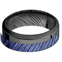 Zirconium + Polish , Satin Finish