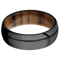 Zirconium + Bead , Bead Finish + Teak