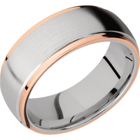 Palladium Silver + Satin , Polish Finish
