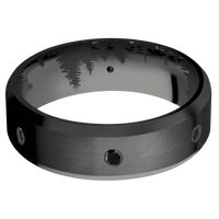Zirconium + Anglesatin , Bead Finish