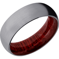 Tantalum + Satin Finish + Blood Wood
