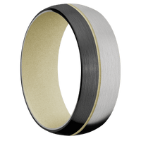 Titanium + Satin Finish + Bright Nickel