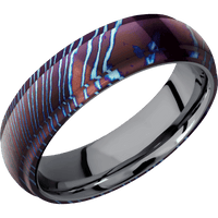 Titanium Damascus + Polish , Polish Finish + Tantalum