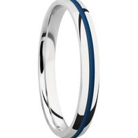 10K White Gold + Polish Finish