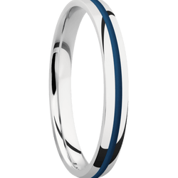 10K White Gold + Polish Finish