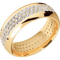 14K Yellow Gold + Polish , Polish Finish