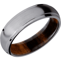 Tantalum + Satin , Polish Finish + Desert Iron Wood