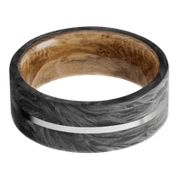 Forged Carbon Fiber + None Finish + Whiskey Barrel