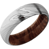 Damascus + Polish Finish + Sequoia