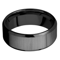 Zirconium + Crosssatinblack , Polish Finish