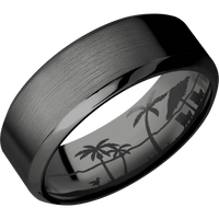 Zirconium + Satin , Polish Finish