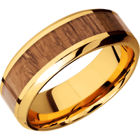 22K Yellow Gold + Polish , Polish Finish