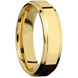 14K Yellow Gold + Polish , Polish Finish