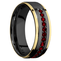 Zirconium + Bead , Polish Finish